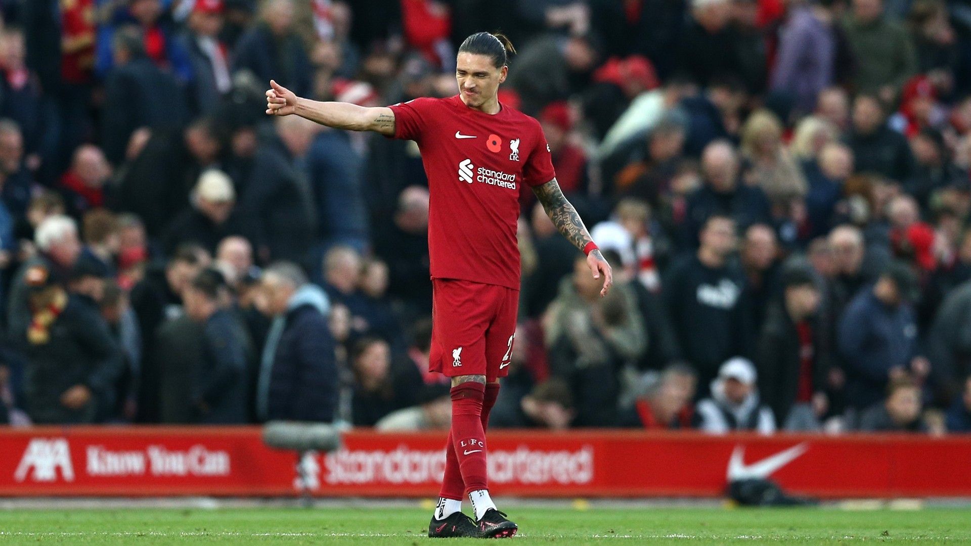 Darwin Nunez Liverpool Southampton 2022-23