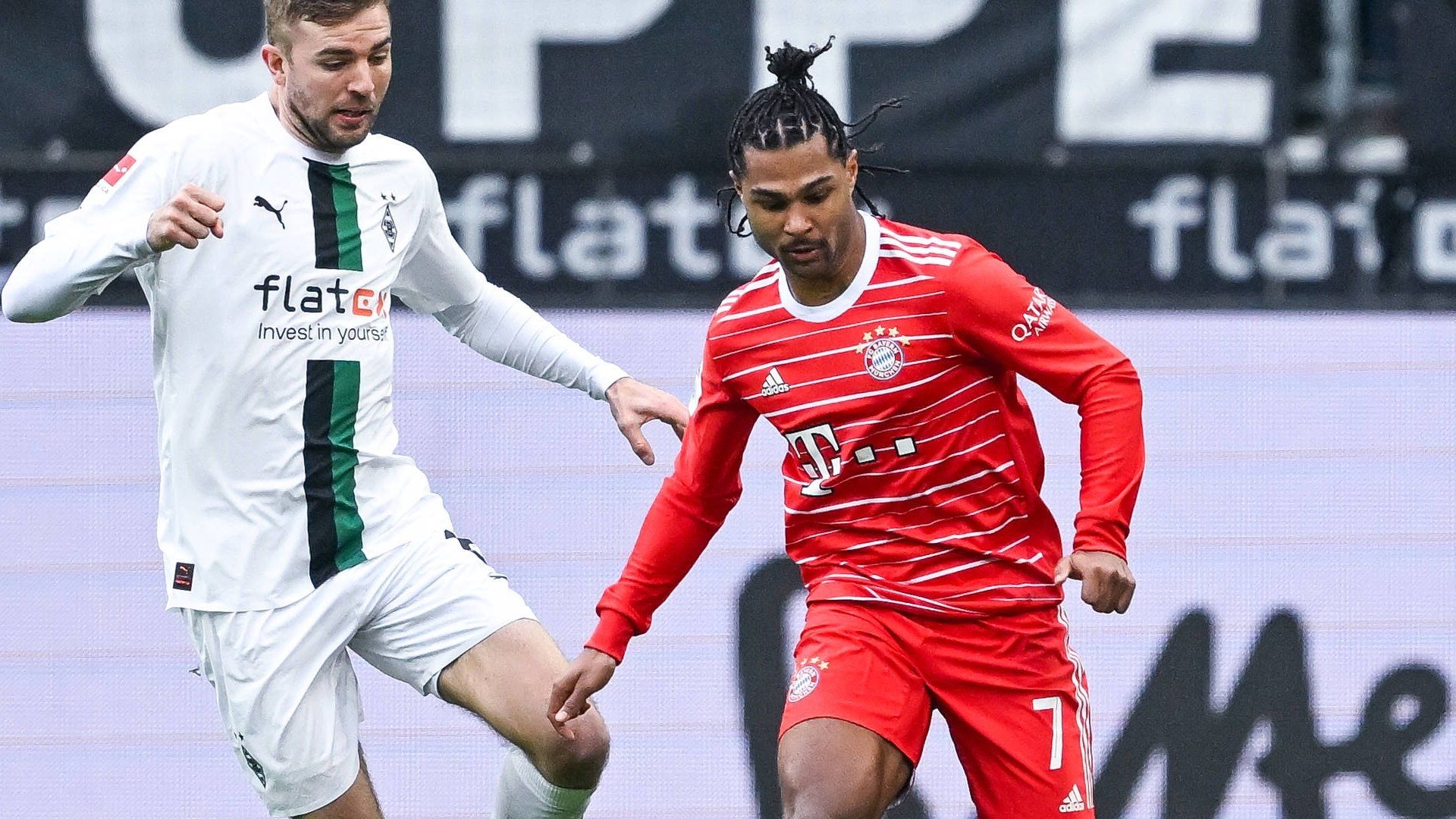 GER ONLY Serge Gnabry FC Bayern Bundesliga 18022023