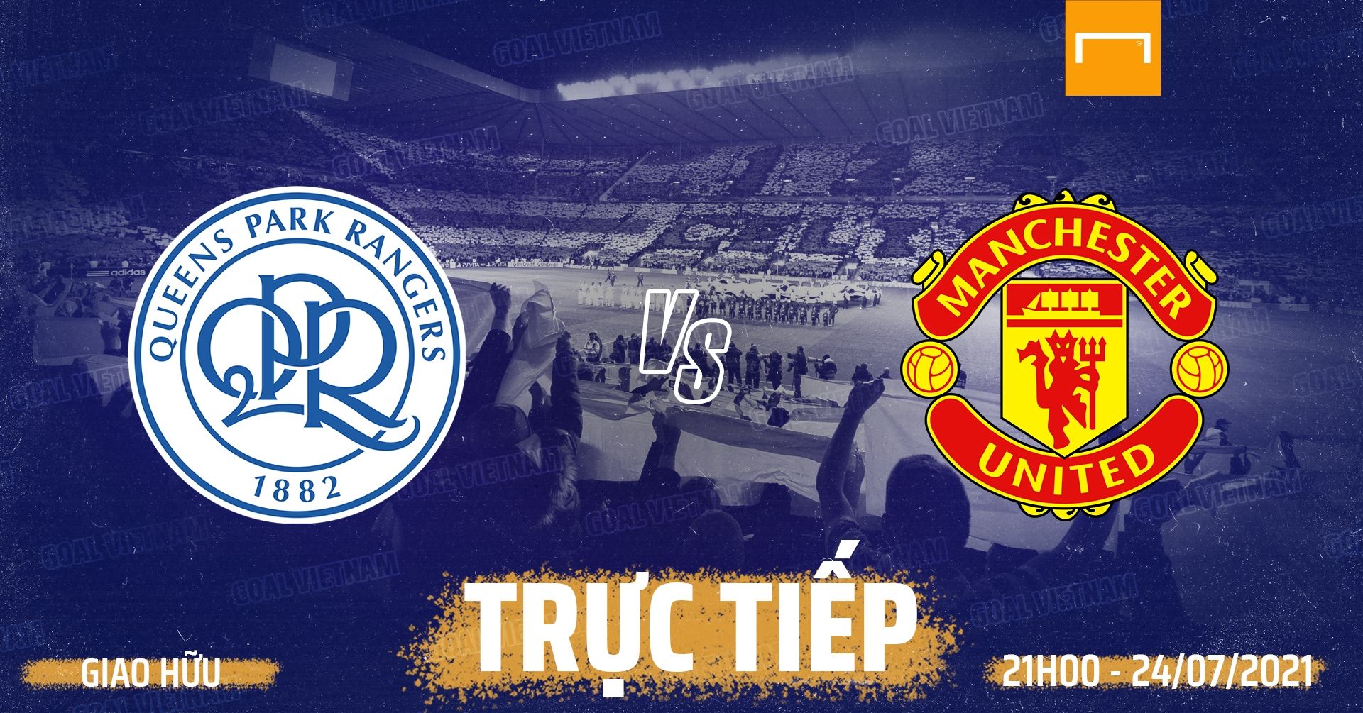 Live QPR vs Manchester United GFX