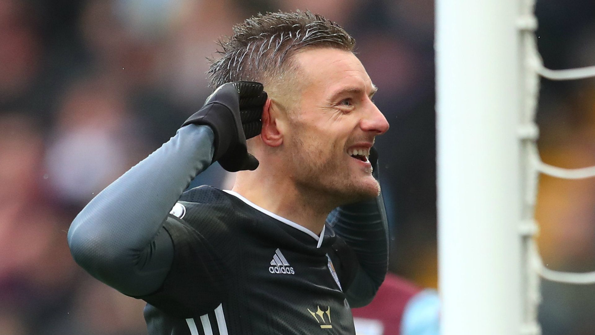 Jamie Vardy Aston Villa vs Leicester 2019-20