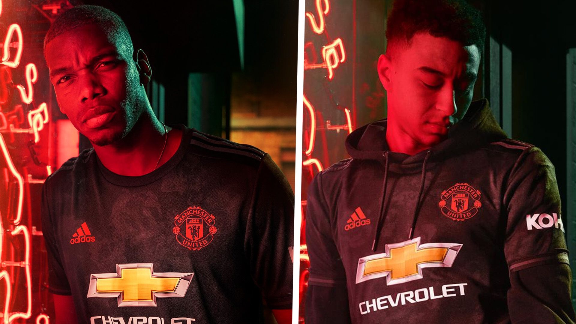Paul Pogba Jesse Lingard Manchester United third kit 2019-20