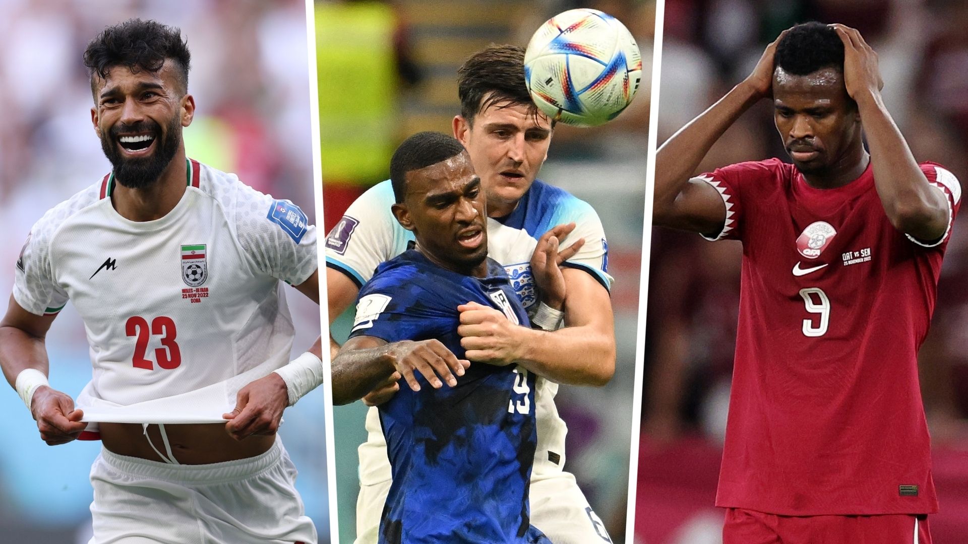 Iran, England, Qatar - World Cup 2022