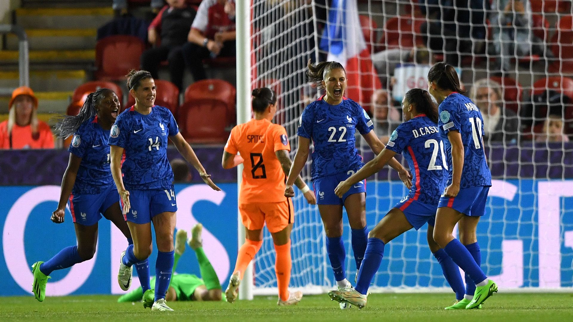 Eve Perisset France Netherlands EURO 2022