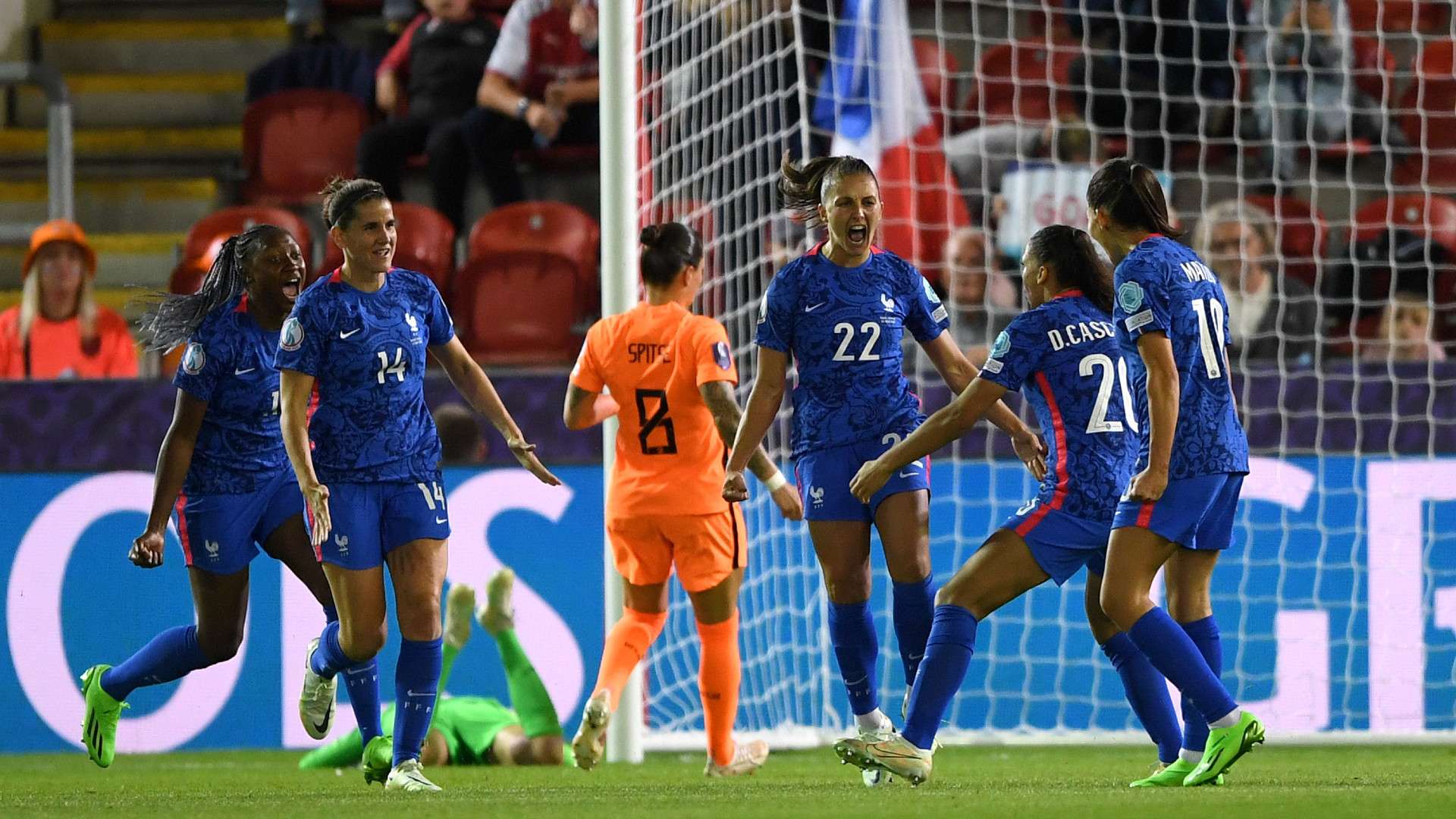 Eve Perisset France Netherlands EURO 2022