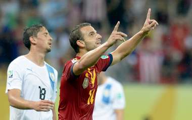 Roberto Soldado - Spain vs Uruguay, 2013 Fifa Confederations Cup