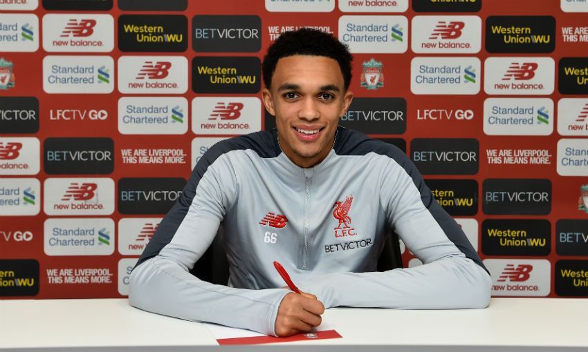 Trent Alexander Arnold Liverpool new contract