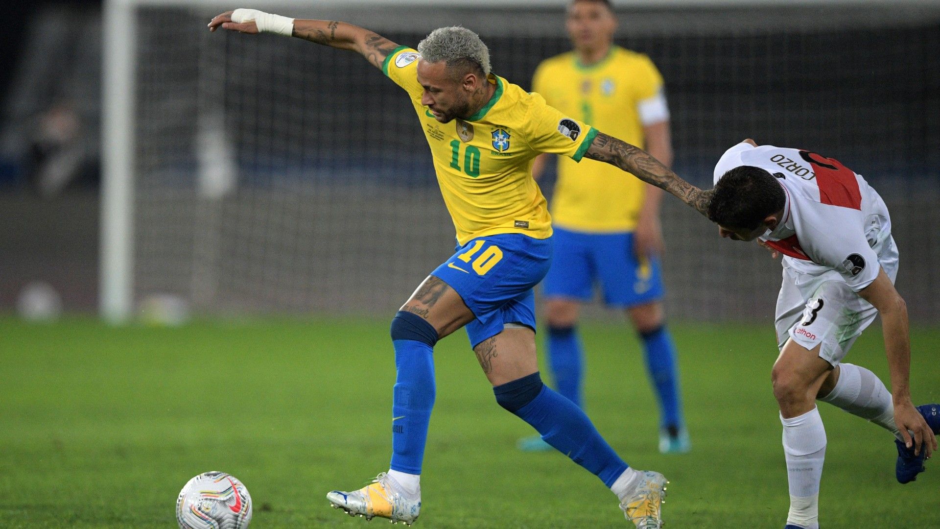 Neymar Brasil Peru Semifinal Copa America 2021