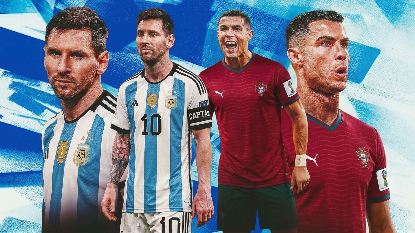 Messi Ronaldo GFX GOAL ONLY