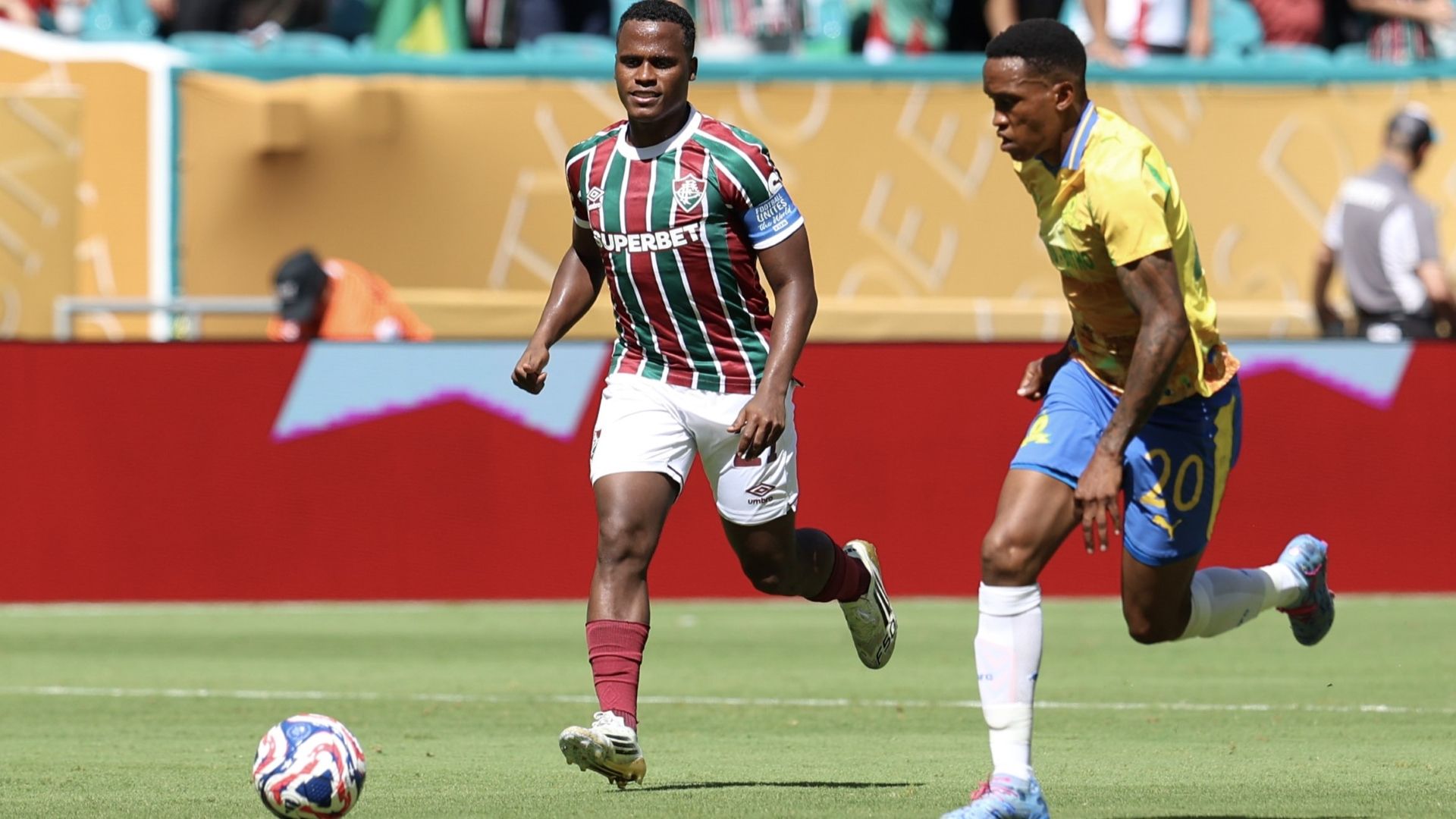 Grant Kekana and Jhon Arias, Mamelodi Sundowns vs Fluminense
