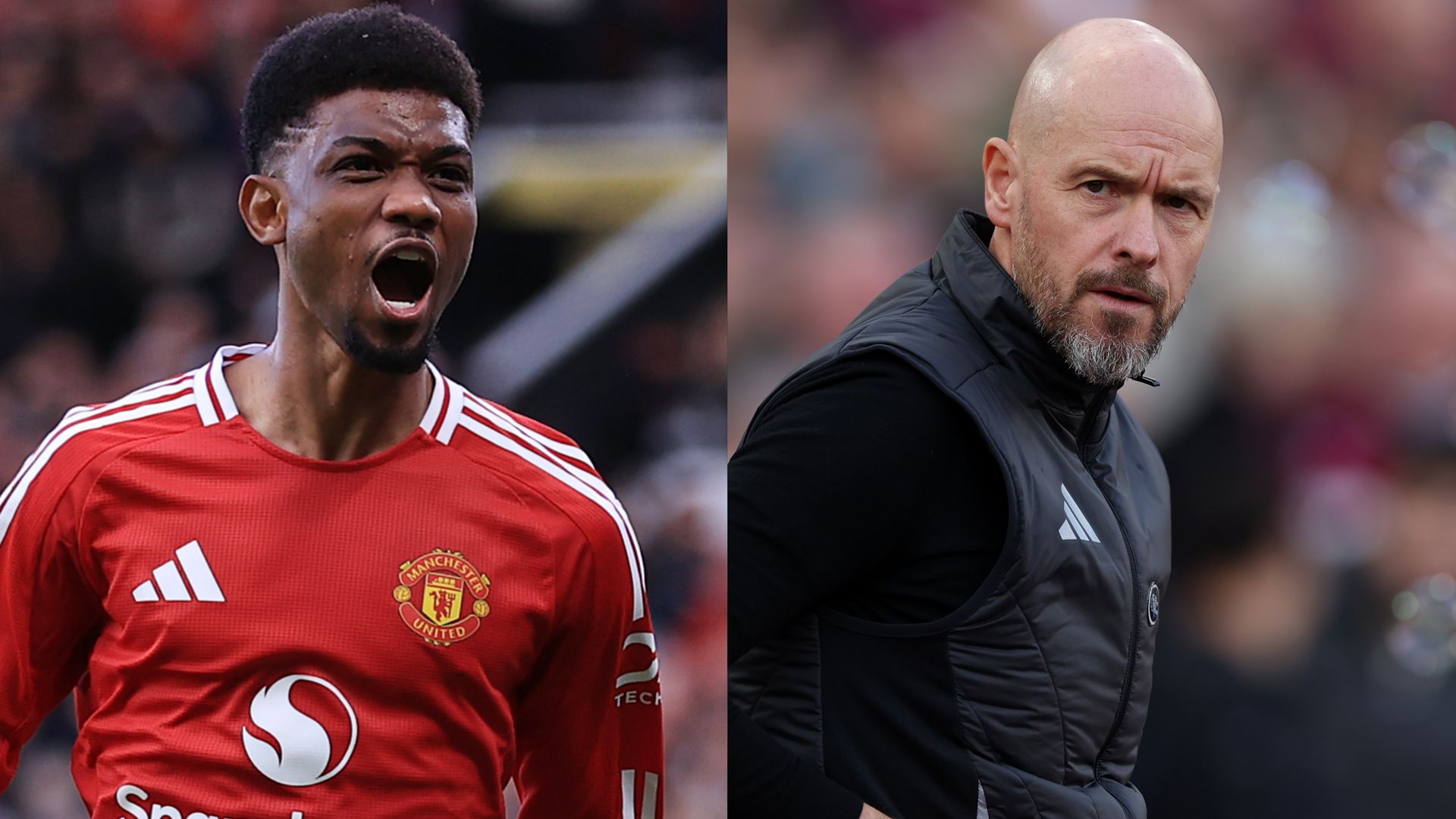 Amad Diallo Erik ten Hag Man Utd