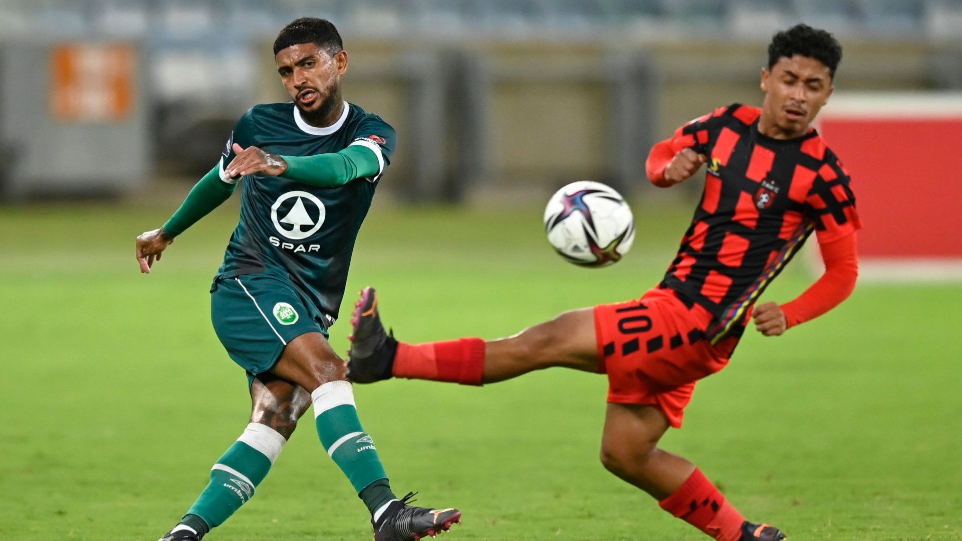 Keagan Buchanan and Ethan Brooks, AmaZulu vs TS Galaxy, February 2022