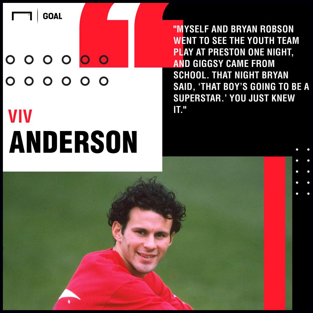 Viv Anderson Ryan Giggs PS