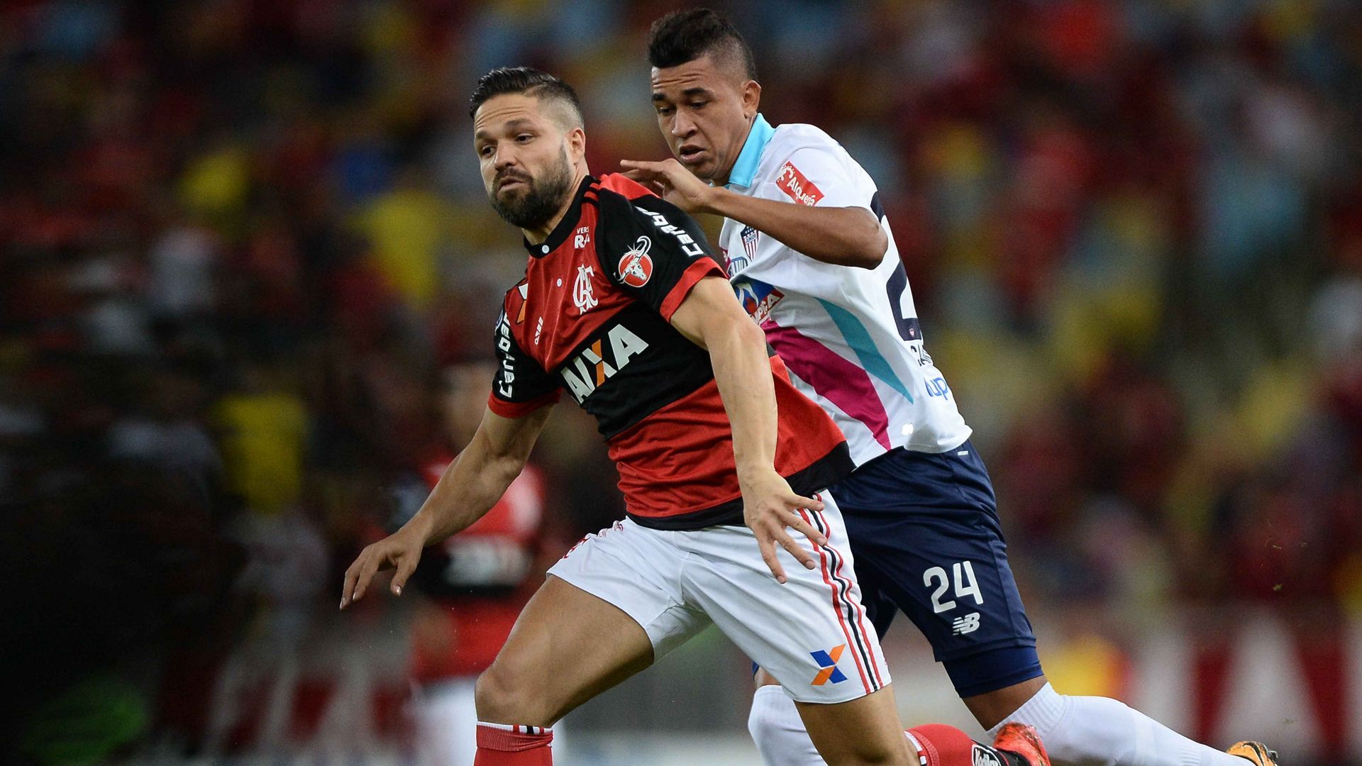 Victor Cantillo Diego Flamengo Junior Barranquilla Copa Sudamericana 23112017