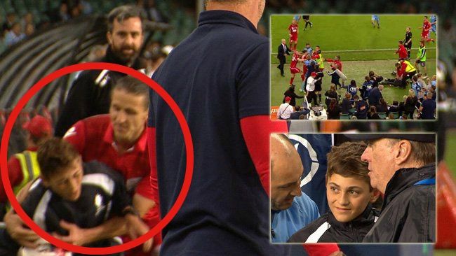 FFA Cup Final ball boy
