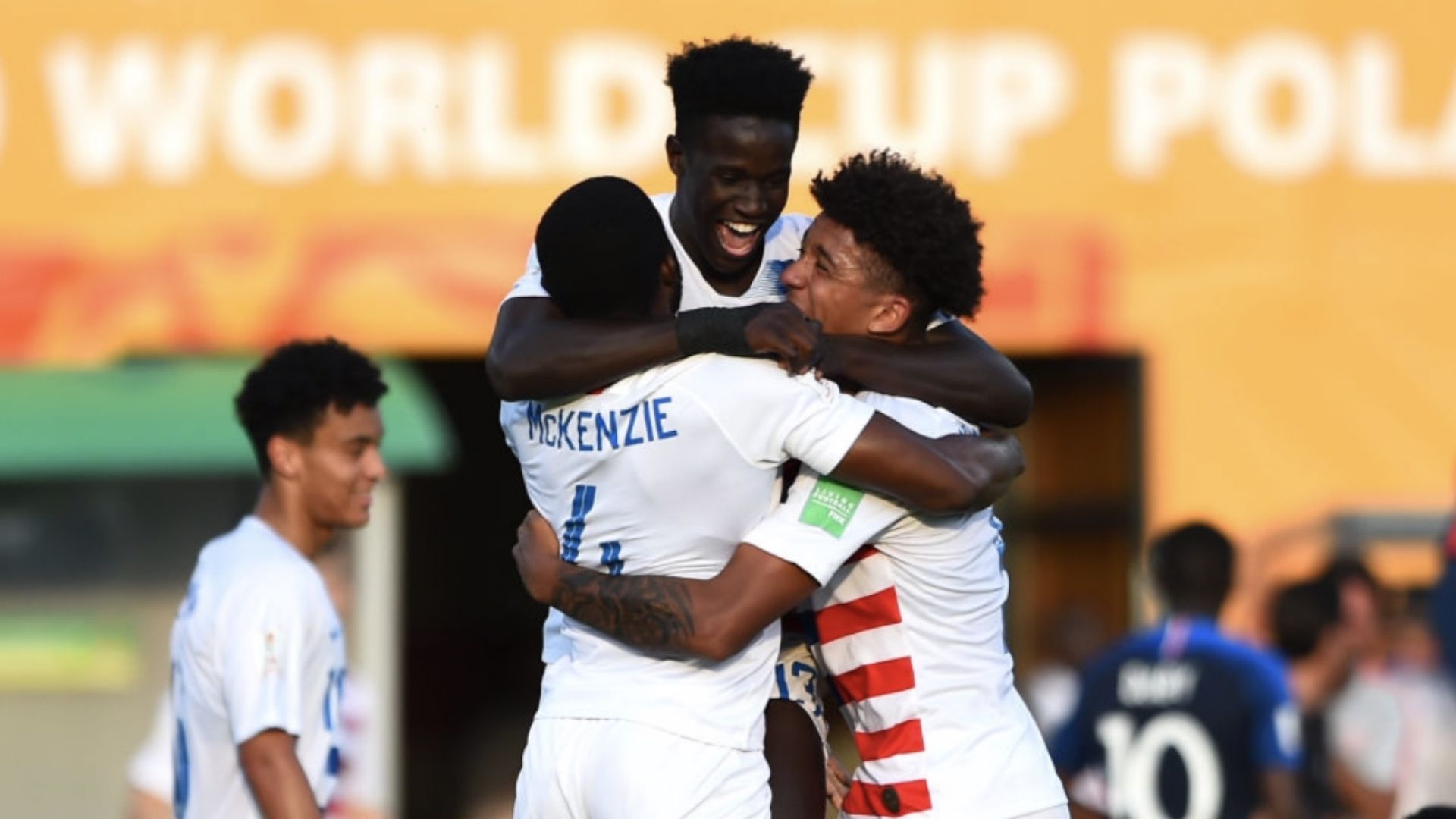 USA France U20 World Cup Celebration 06042019
