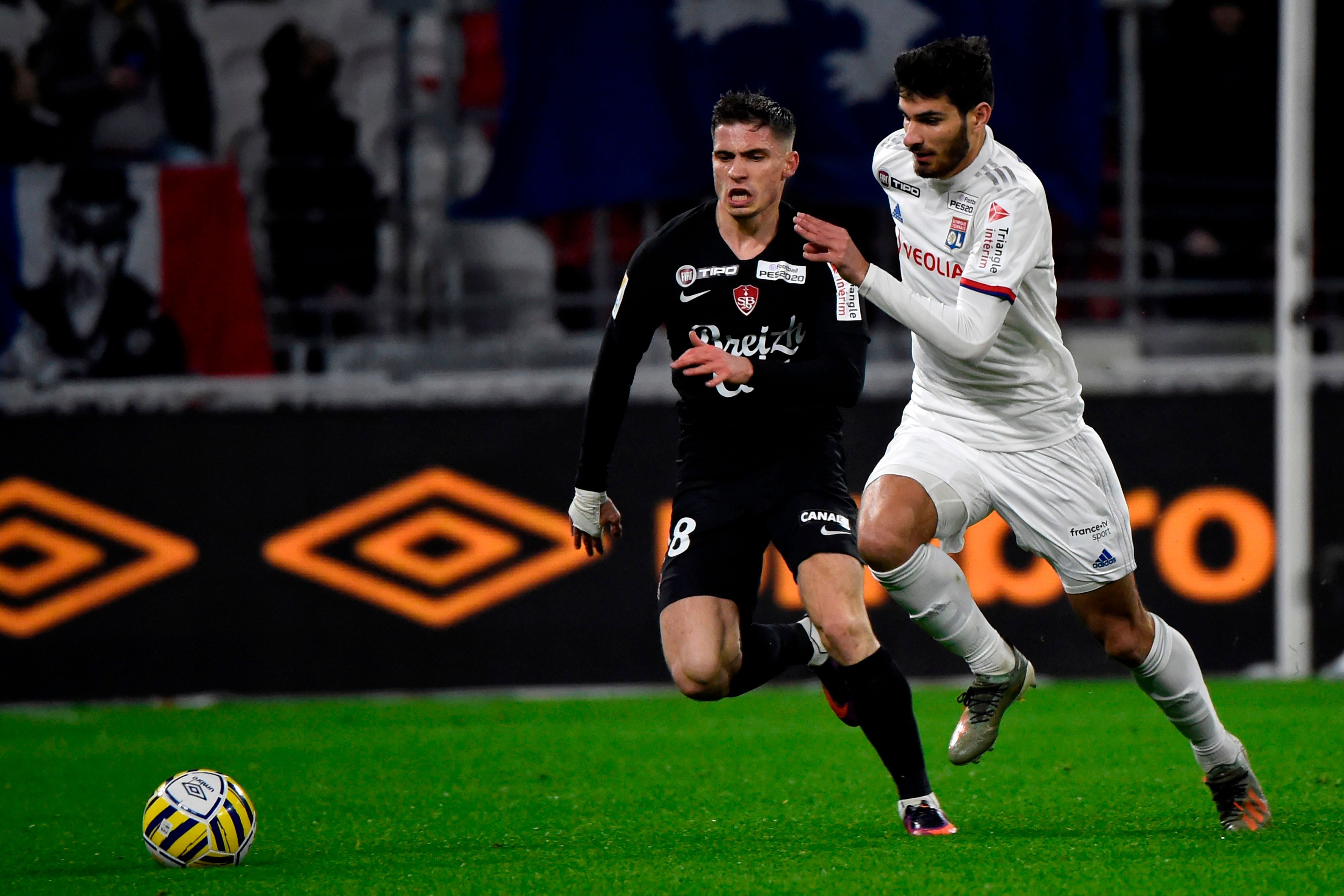 Terrier Lyon Brest Coupe de la Ligue