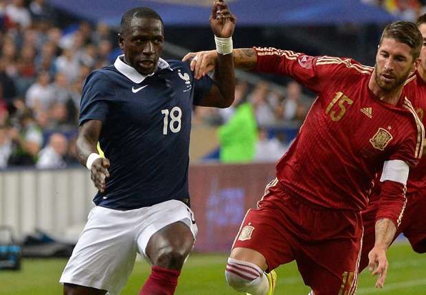 Moussa Sissoko Sergio Ramos Persahabatan Prancis Spanyoo