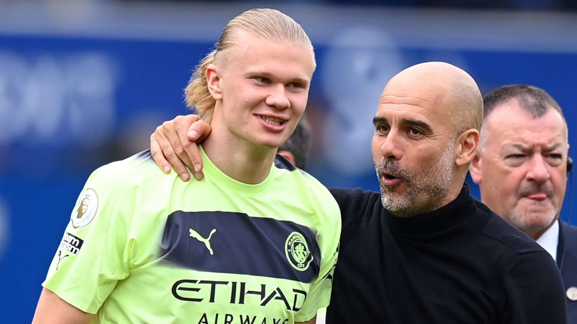 Erling Haaland Pep Guardiola Manchester City 2022-23