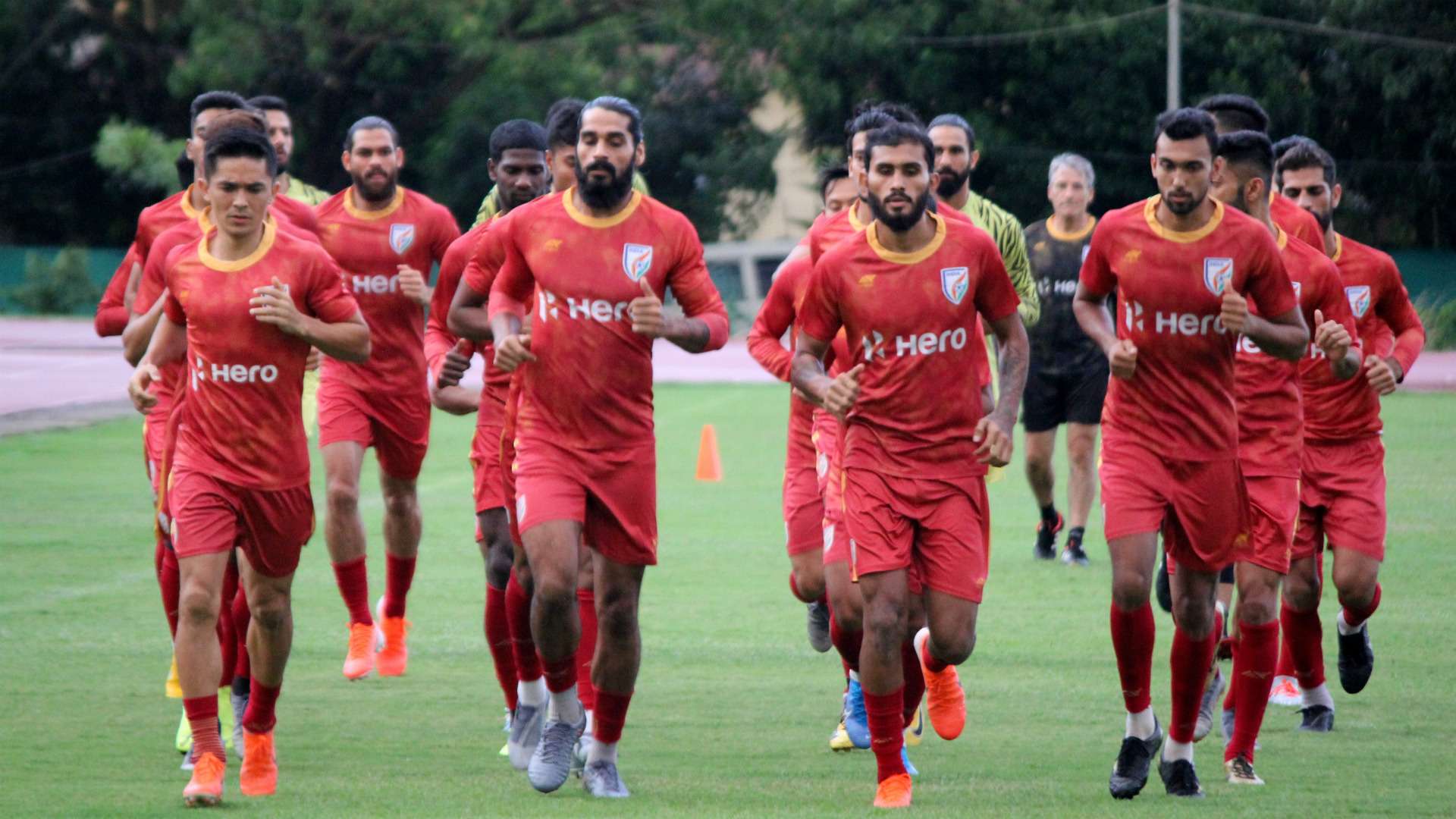 Indian national team training