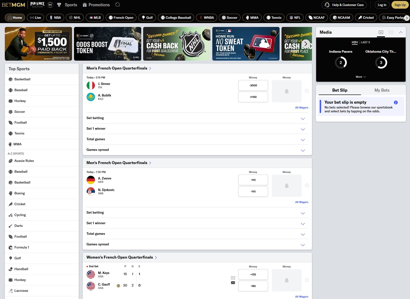 betmgm sports betting site