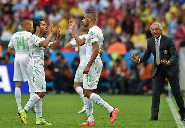 Islam Slimani Algeria World Cup 22062014