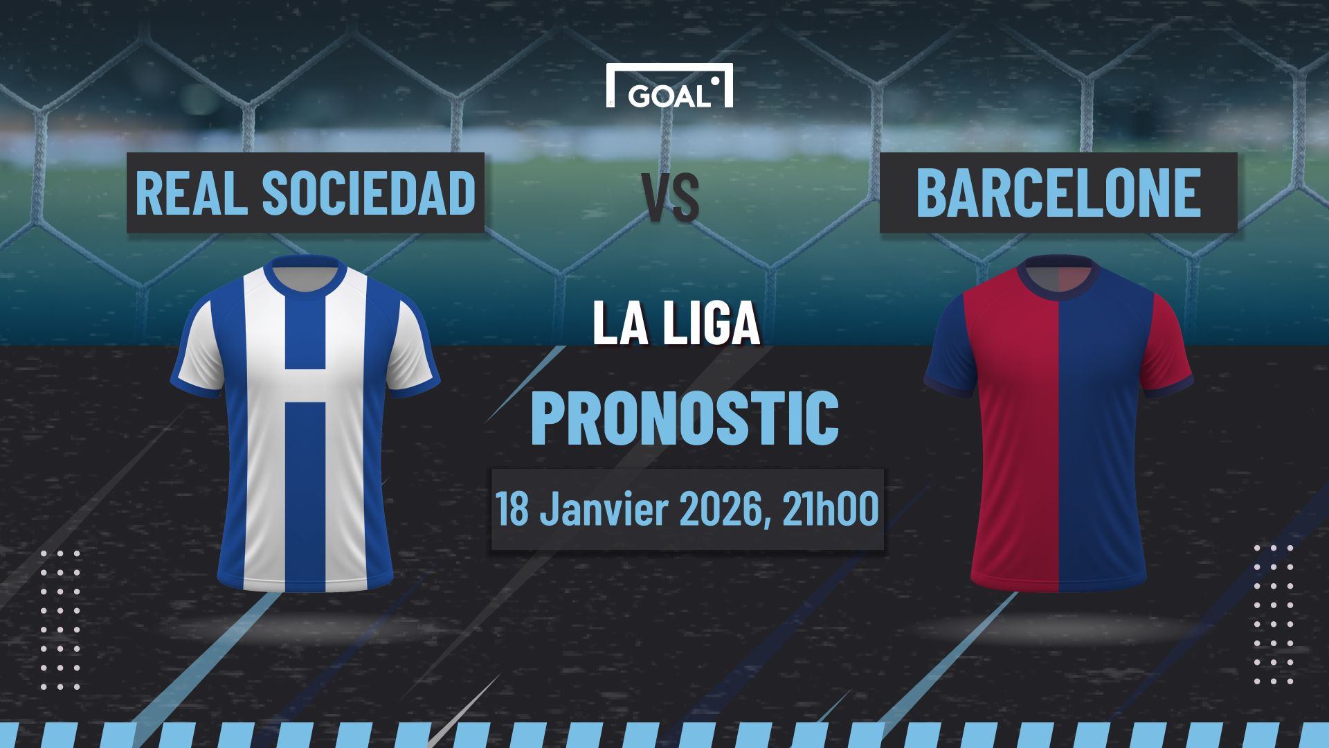Pronostic Real Sociedad vs Barcelone