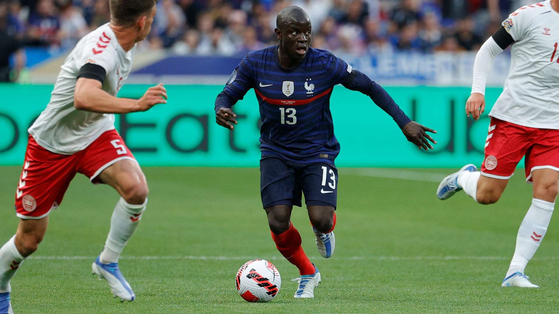 N'Golo Kante France Denmark 2022