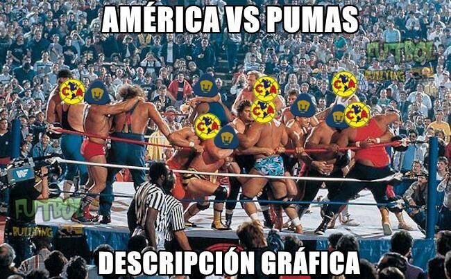Memes Pumas vs América
