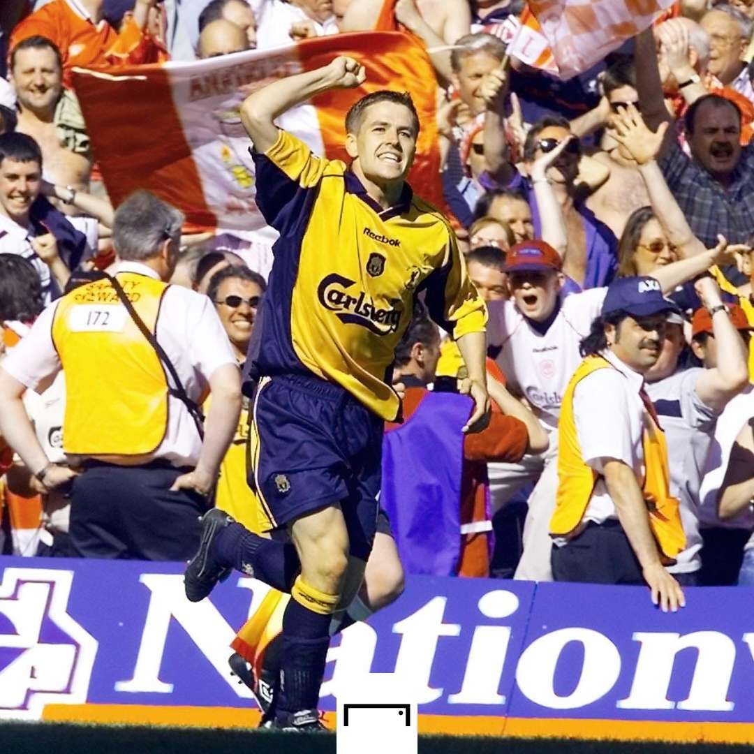Michael Owen Liverpool Arsenal FA Cup final 2001 GFX