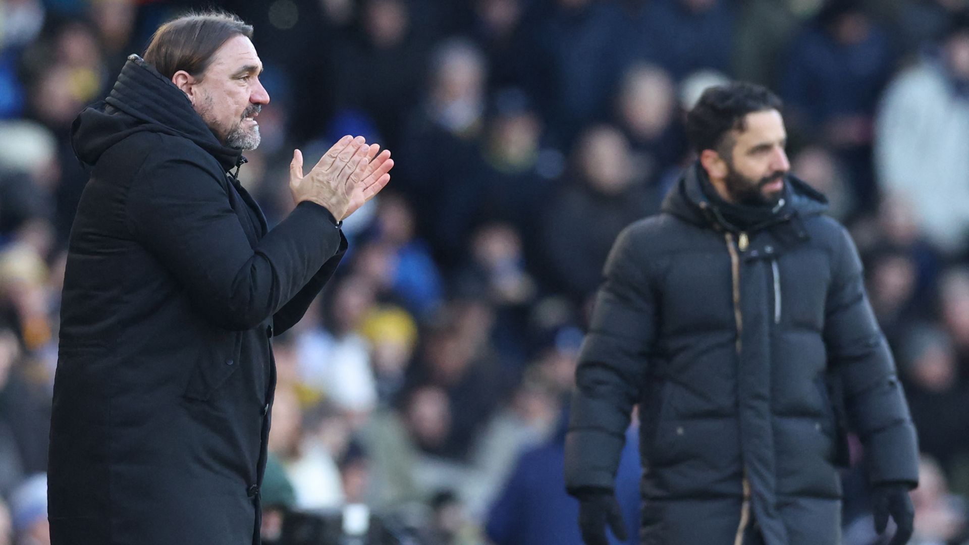 Daniel Farke Ruben Amorim Leeds 2025-26