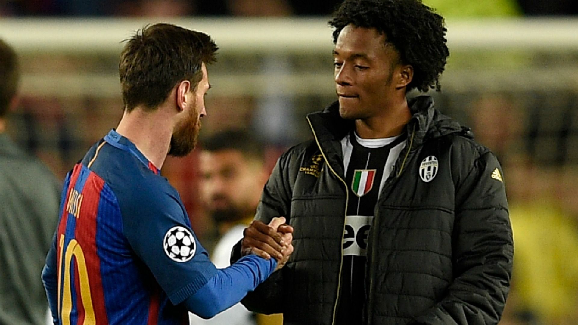 Lionel Messi Barcelona - Juan Cuadrado Juventus Champion League 18042917