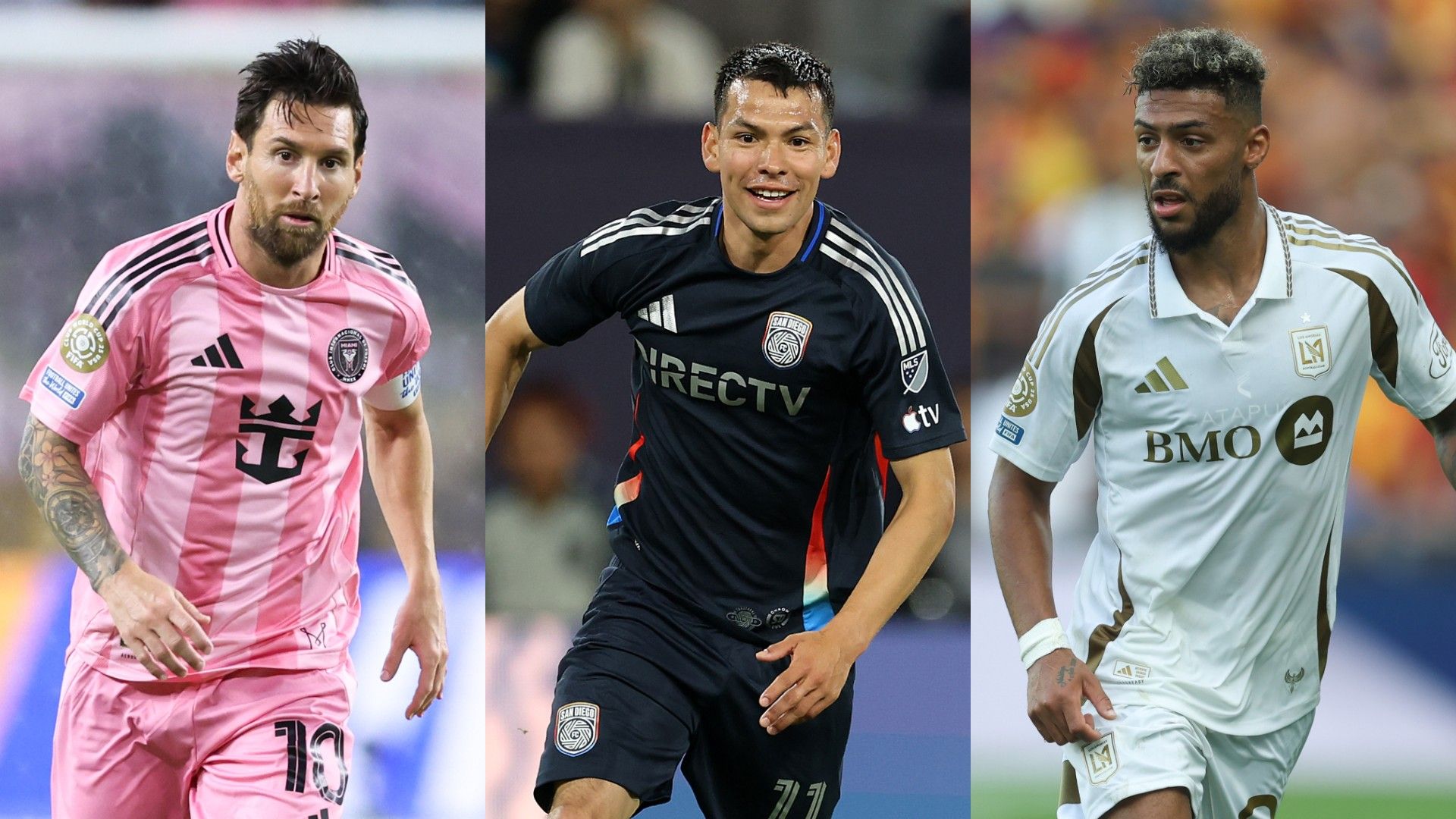 Lionel Messi Chucky Lozano Denis Bouanga MLS All-Stars Game 2025