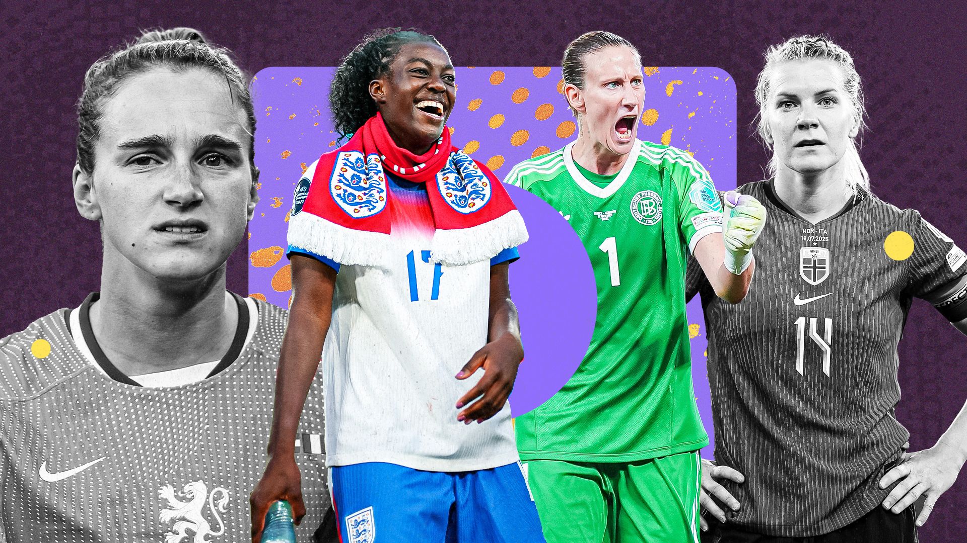 Euro 2025 winners & losers GFX