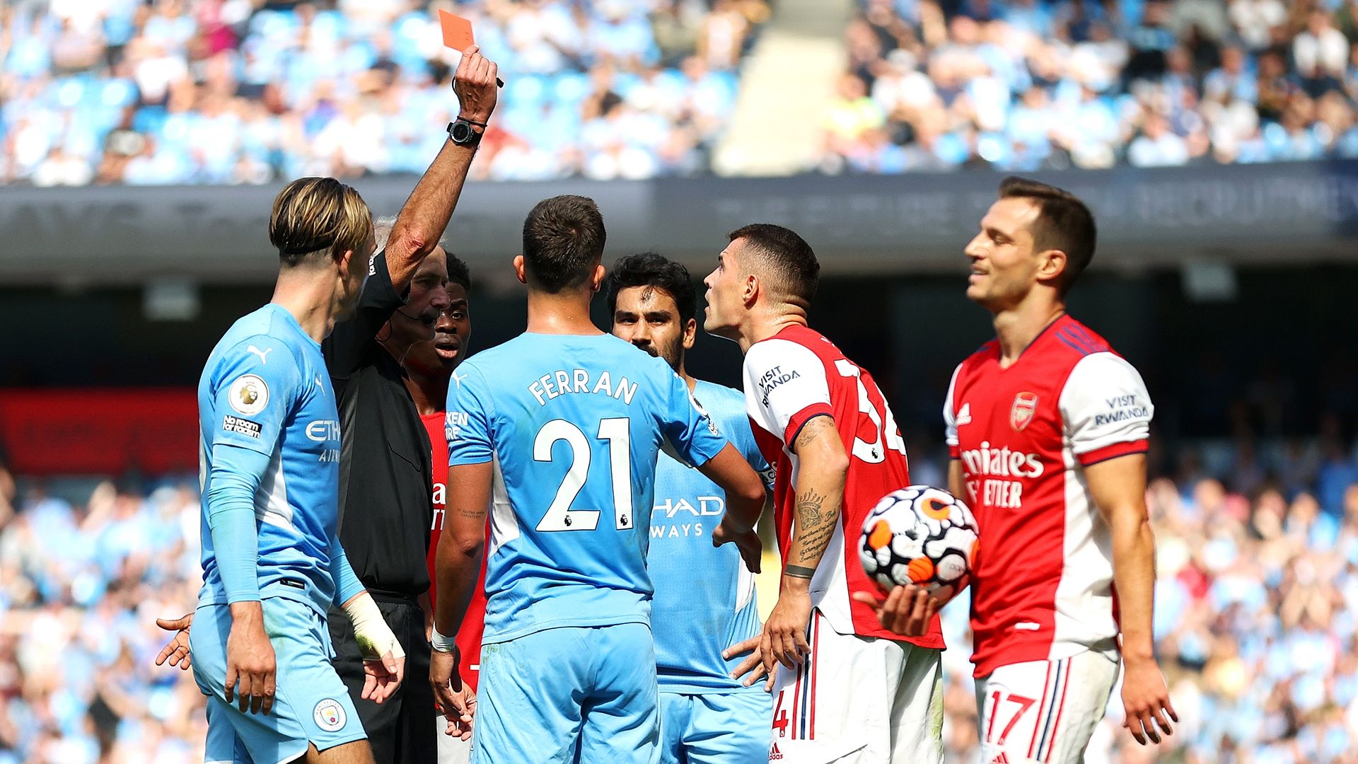 Granit Xhaka Arsenal 2021-22