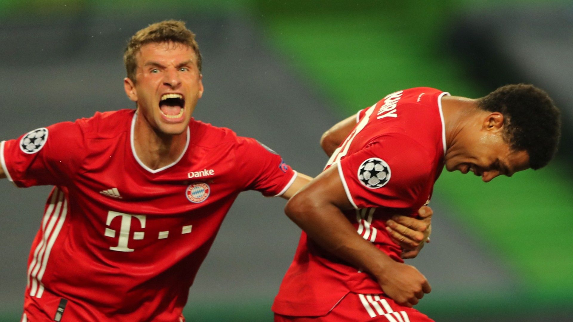 Thomas Müller Bayern Lyon Gnabry