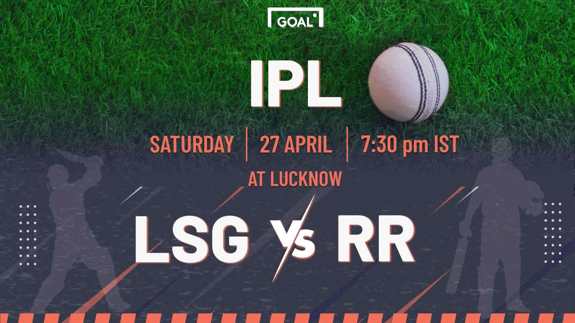 LSG vs RR - IPL Prediction