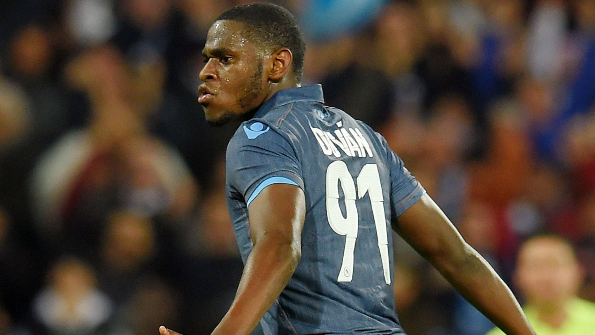Duvan Zapata Napoli Sassuolo Serie A