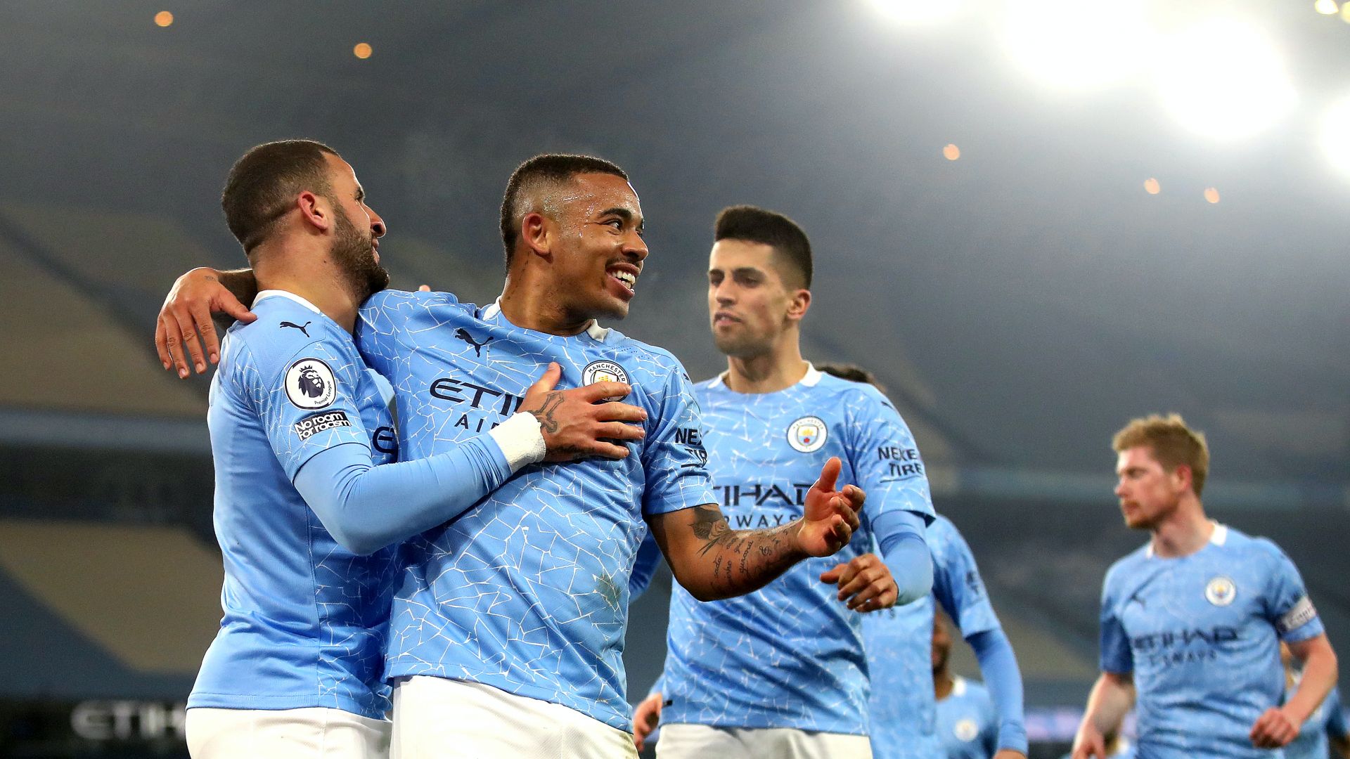 Gabriel Jesus Manchester City Wolves 2020-21