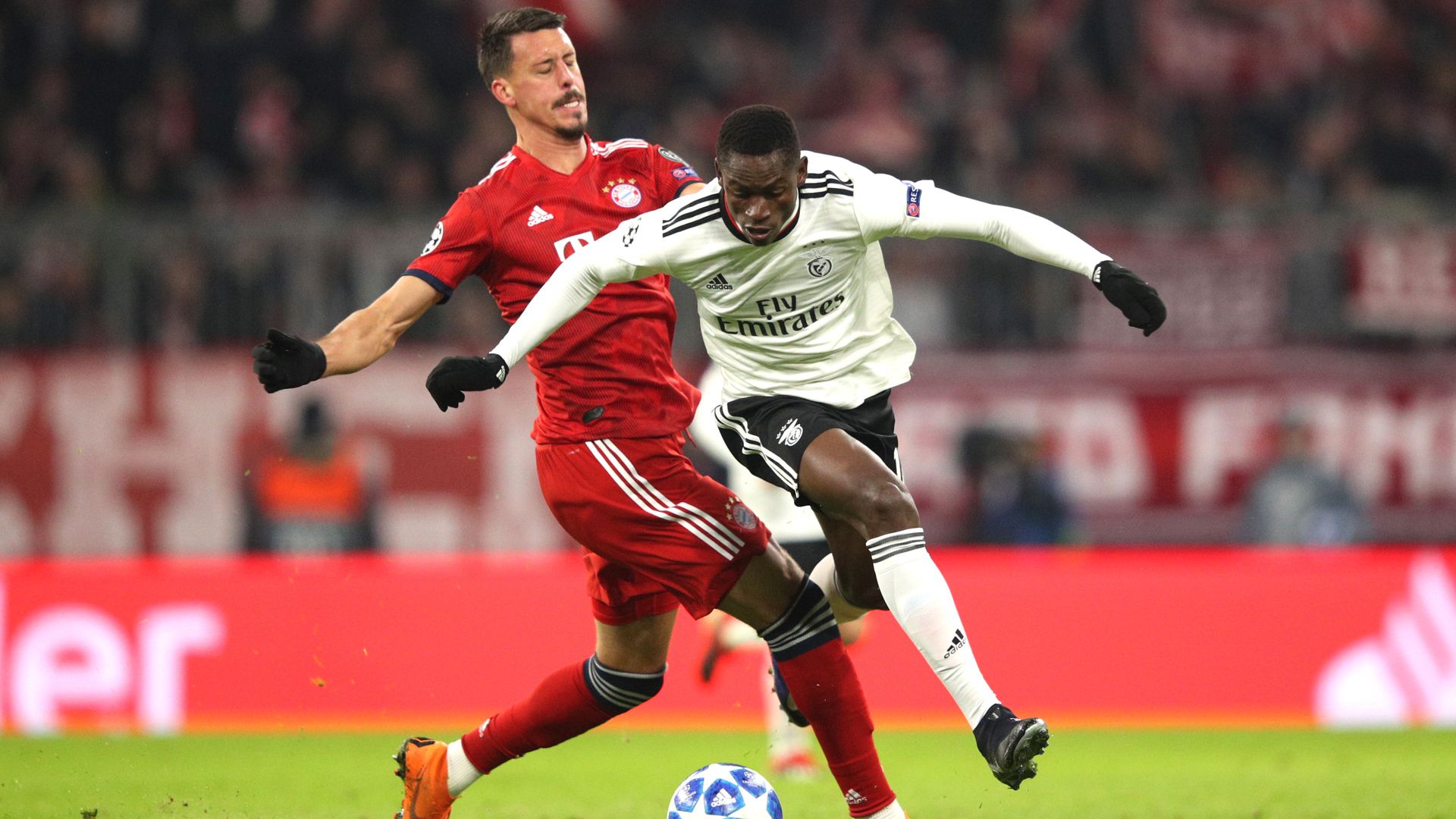 Bayern München Benfica Sandro Wagner Semedo 27112018