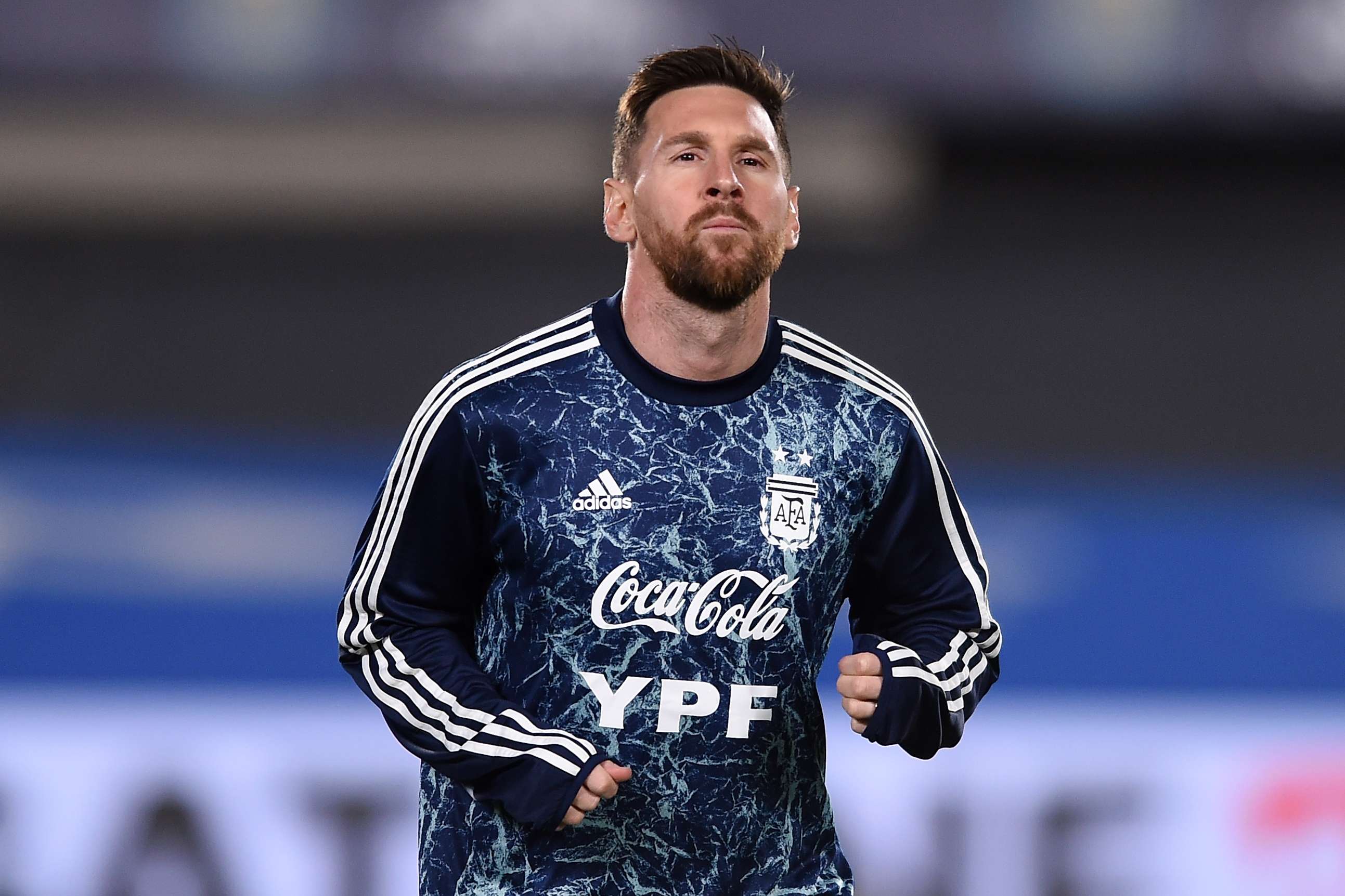Lionel Messi Argentina Uruguay Eliminatorias Qatar 2022 10102021