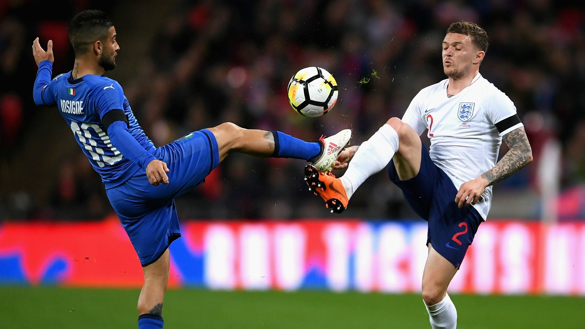 Lorenzo Insigne Trippier England Italy