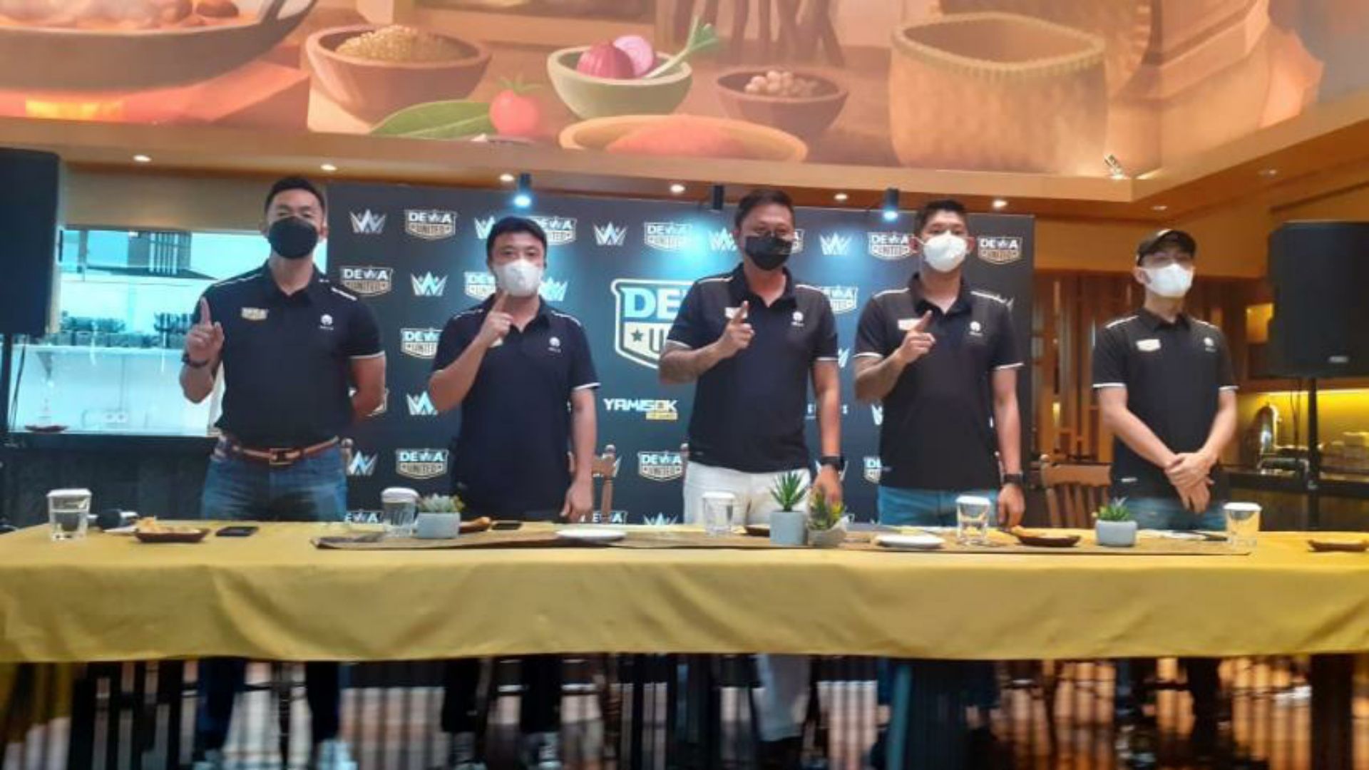 Press Conference Dewa United