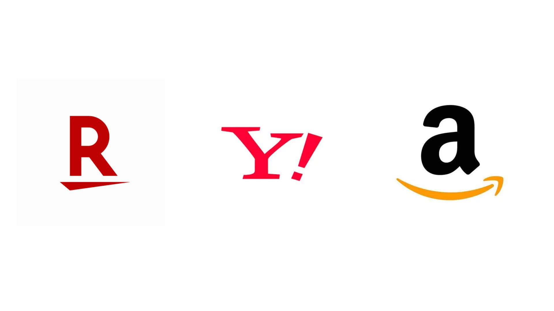 rakuten yahoo amazon logo