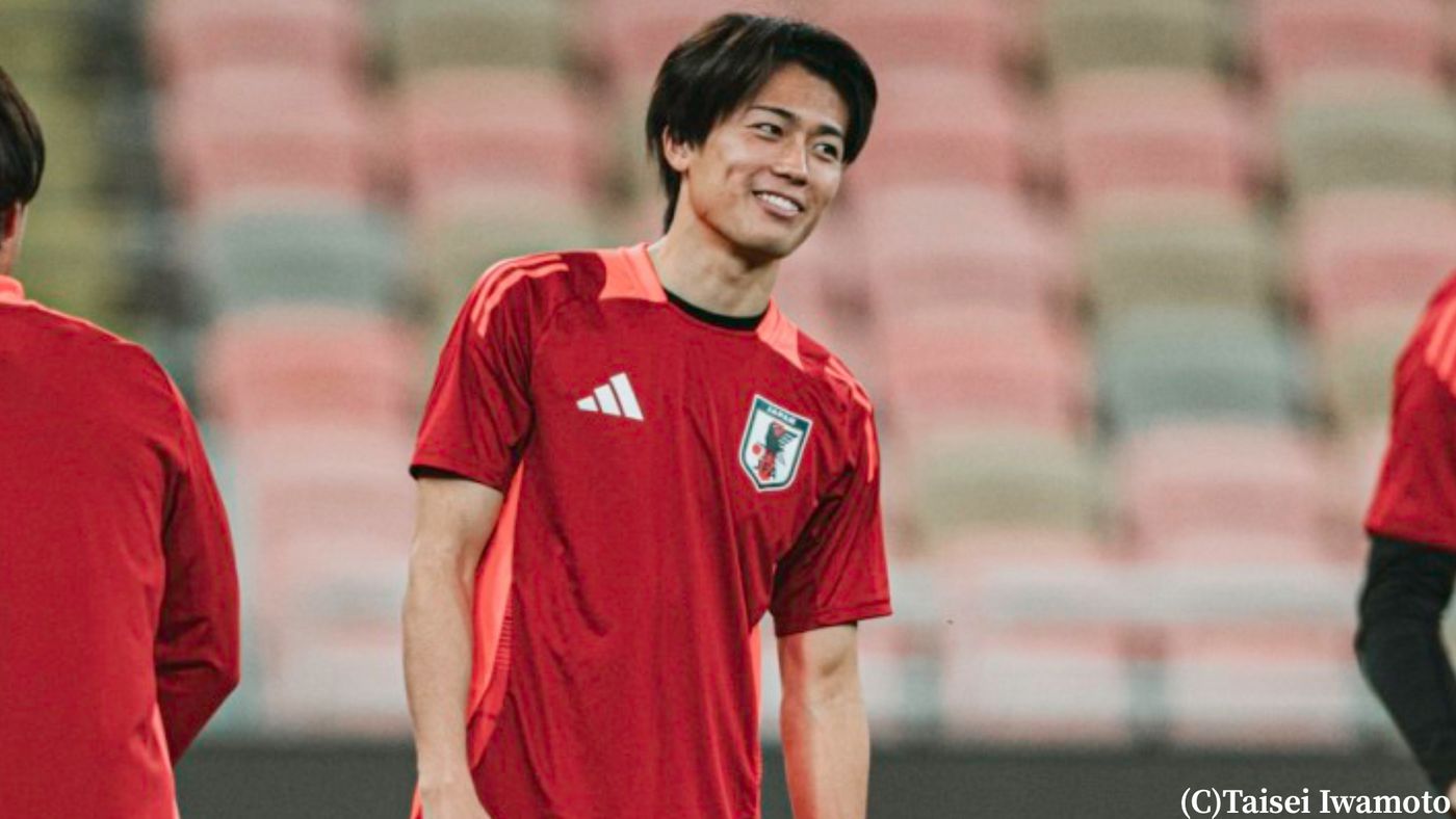 クラブで4試合連続ゴールと絶好調の中村敬斗。敵地・サウジ戦は自分