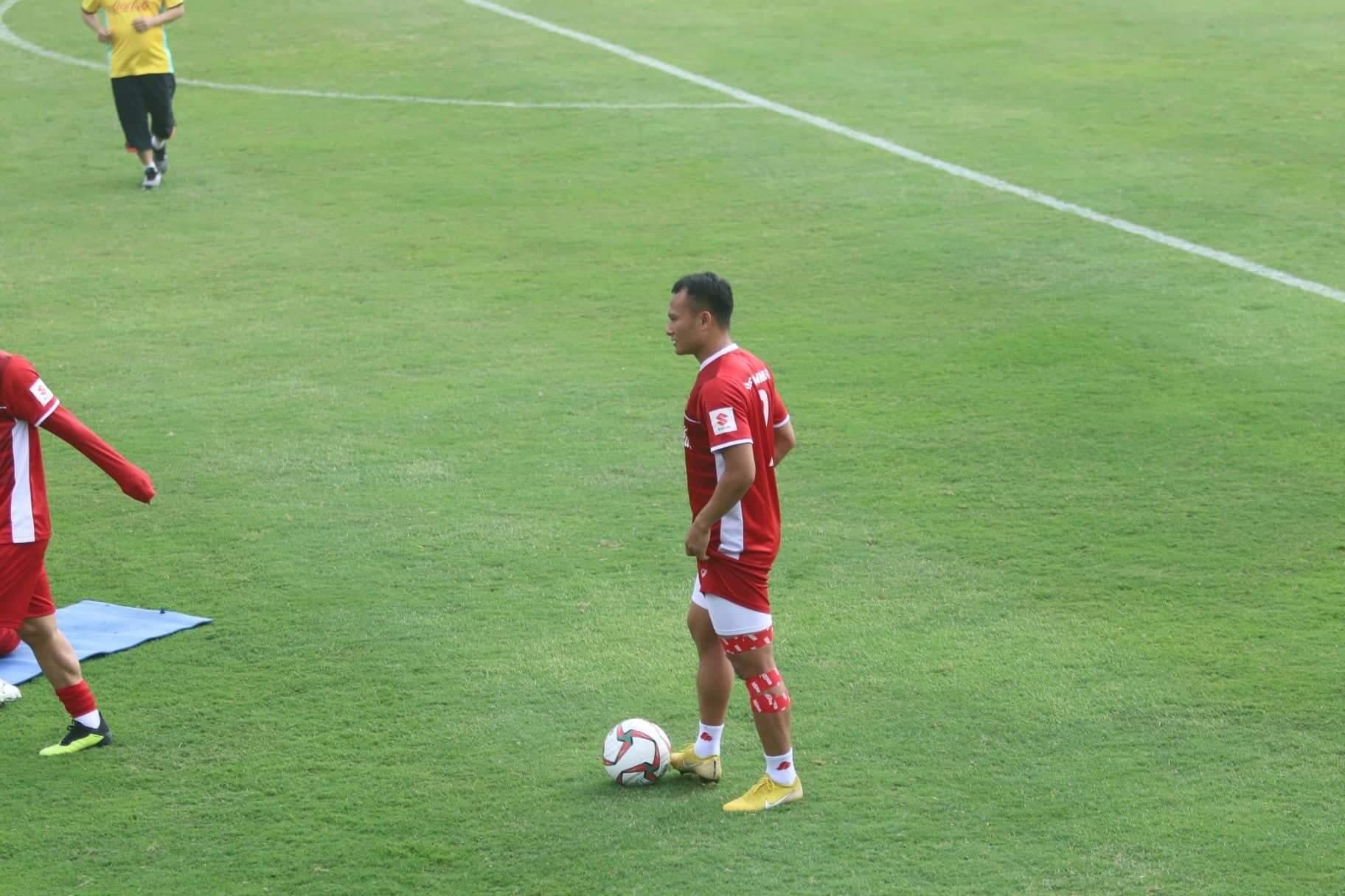 Nguyen Trong Hoang Vietnam training Asian Cup 2019