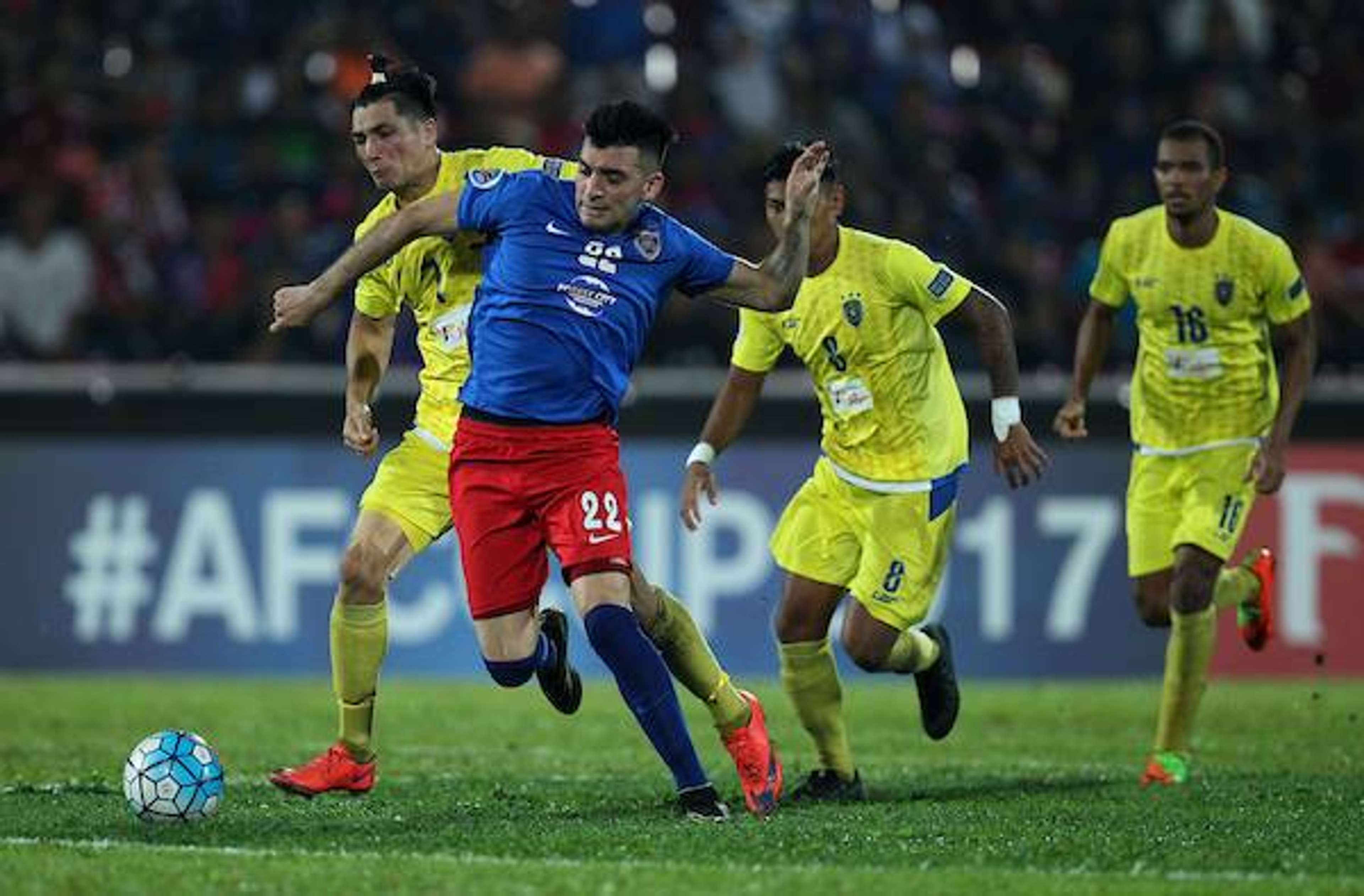 Gabriel Guerra, Johor Darul Ta'zim, Global FC, AFC Cup, 05/04/2017