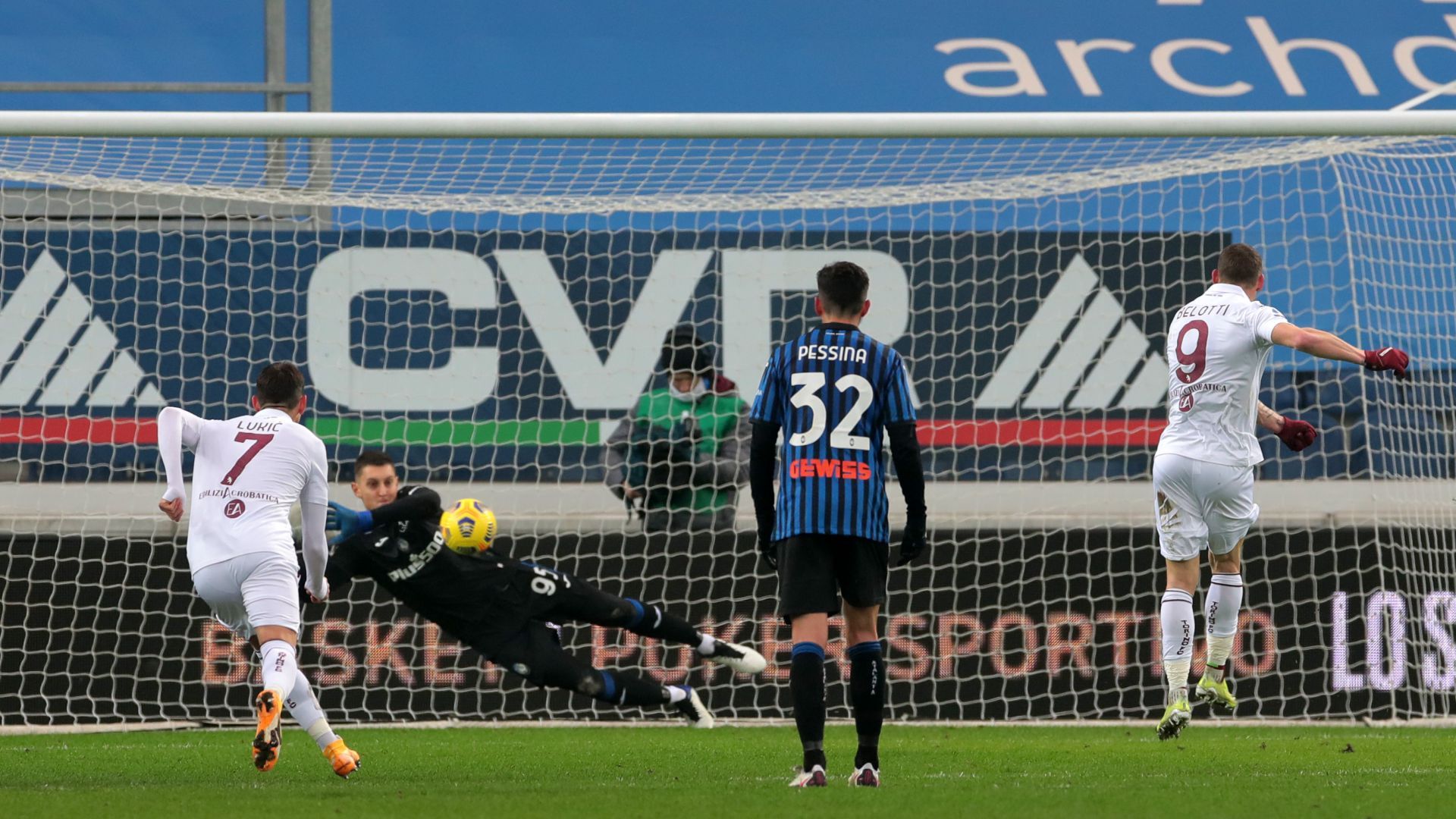 Pierluigi Gollini Andrea Belotti Atalanta Torino Serie A