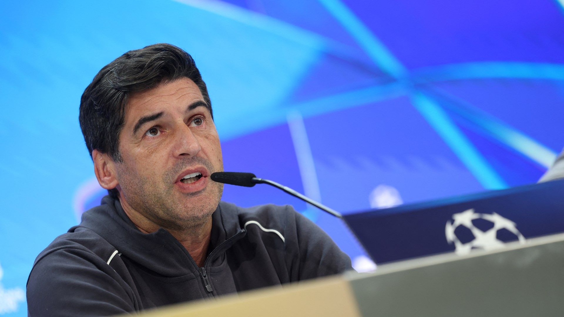 Paulo Fonseca press conference