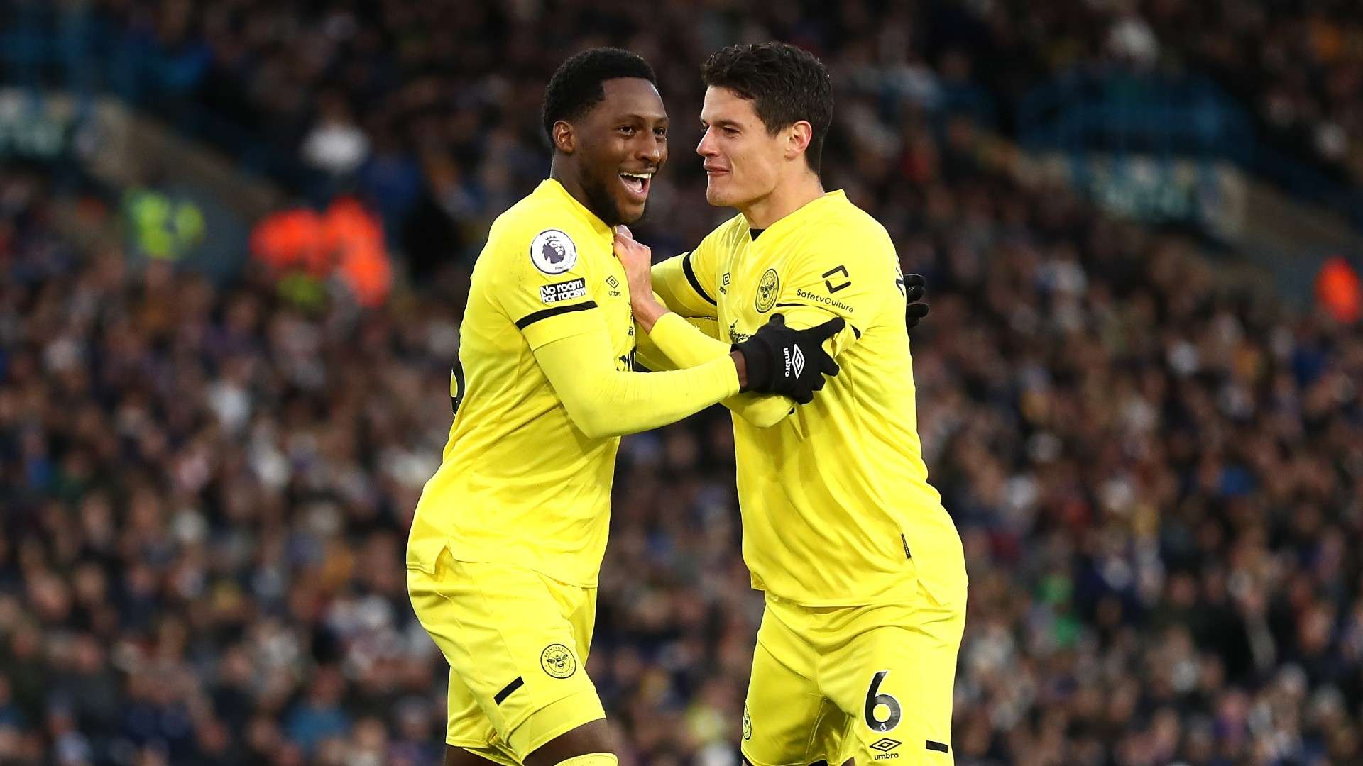 Shandon Baptiste Leeds vs Brentford Premier League 2021-22