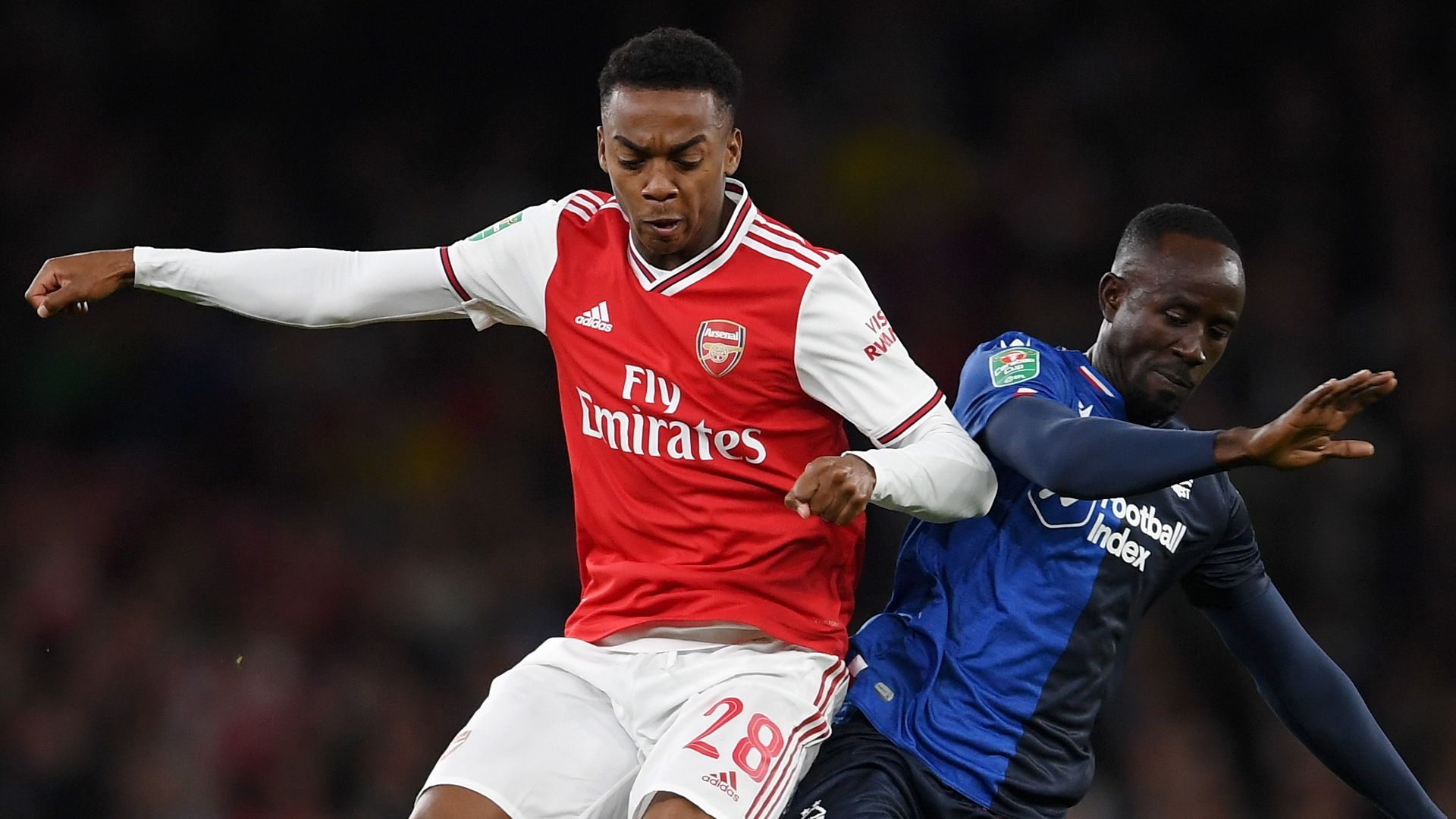 Joe Willock, Arsenal vs Nottingham Forest